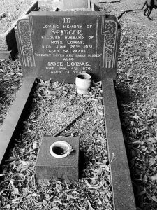 Spencer Lomas headstone
