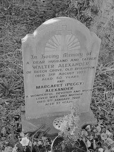 Walter Alexander headstone