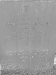David N Turner headstone