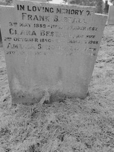 Frank Bestall headstone