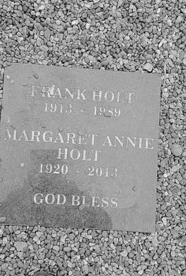 Frank Holt memorial