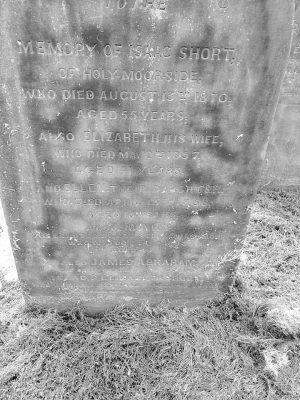 Isaac Short headstone