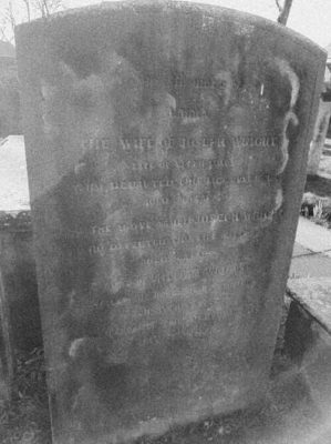 Joseph Wright Headstone